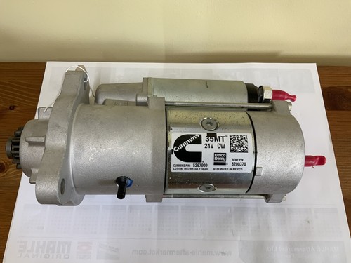 Cummins starter motor - cummins, 5267909