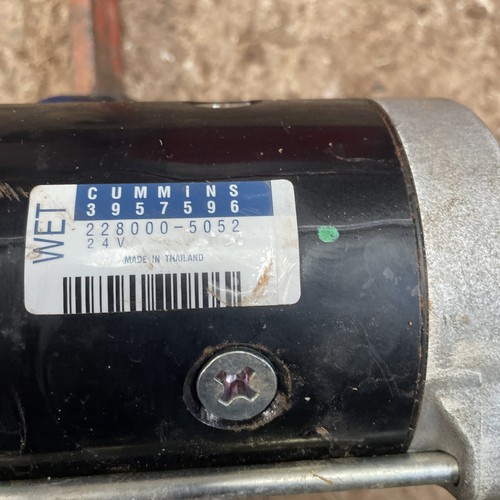 Cummins starter motor - v,