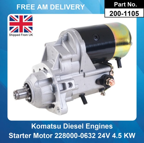 Starter motor for - for, cummins
