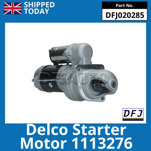 Delco starter motor 1113276 - delco,