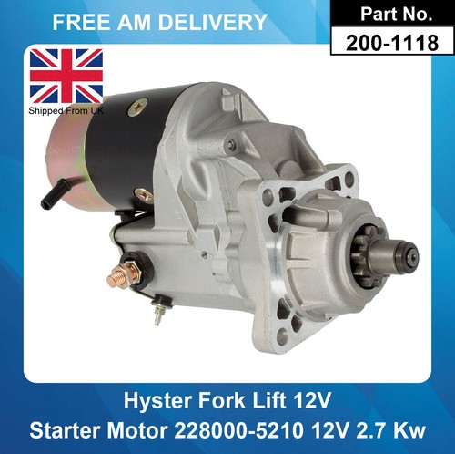 Starter motor for - motor,